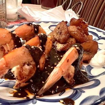 La Palapa - Shrimp with Camarones Con Mole Rojo - Breakfast & Brunch Near Me - New York, New York La Palapa - Shrimp with Camarones Con Mole Rojo - Breakfast & Brunch Near Me - New York, New York