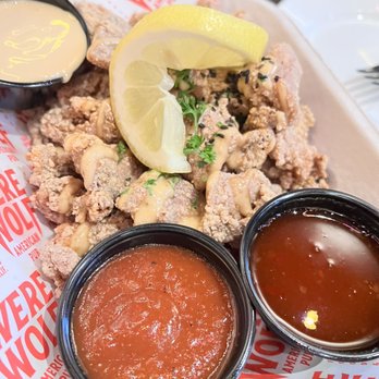 Werewolf - Chicken nugs appetizer with sticky sauce - Breakfast & Brunch Near Me - San Diego, California Werewolf - Chicken nugs appetizer with sticky sauce - Breakfast & Brunch Near Me - San Diego, California