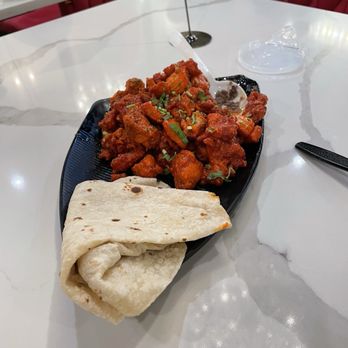 Falaknuma - Chicken 65( with Rumali Roti) - Indian Near Me - Fremont, California Falaknuma - Chicken 65( with Rumali Roti) - Indian Near Me - Fremont, California
