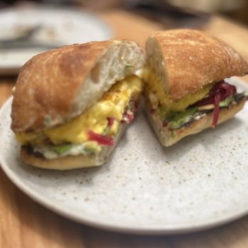 Krüs Kitchen - Egg Sandwich - New American Near Me - Miami, Florida Krüs Kitchen - Egg Sandwich - New American Near Me - Miami, Florida