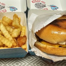 MrBeast Burger - Beast Style with crinkle fries