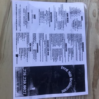 Farmer's Feed Mill Restaurant - New American Near Me - Leitchfield, Kentucky