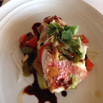 Spago - Steamed Snapper Hong Kong Style - Asian Fusion Near Me - Maui, Hawaii