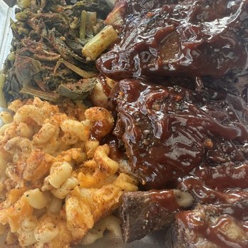 Doggone Good - Beef ribs, Mac n cheese, greens, extra seasoning and bbq sauce - Food Stands Near Me - Greensboro, North Carolina Doggone Good - Beef ribs, Mac n cheese, greens, extra seasoning and bbq sauce - Food Stands Near Me - Greensboro, North Carolina