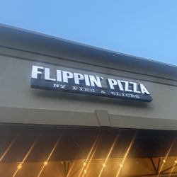 Flippin' Pizza - Front sign