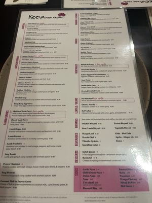 Menu photo 4 Keeva Indian Kitchen San Francisco, CA