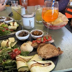 Focaccia in Giro - Vegan platter