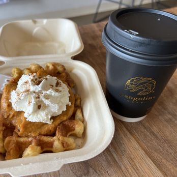 Pangolin Café - 9/9/25 FYI. Cubano Breve & Pumpkin pie waffle - Coffee & Tea Near Me - Reno, Nevada Pangolin Café - 9/9/25 FYI. Cubano Breve & Pumpkin pie waffle - Coffee & Tea Near Me - Reno, Nevada