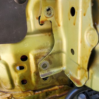 Screamin' Paintworks - Every single hole was enlarged do the bolts will fit - Auto Repair Near Me - Calgary, Alberta Screamin' Paintworks - Every single hole was enlarged do the bolts will fit - Auto Repair Near Me - Calgary, Alberta