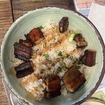 Barkadas - Glazed Pork Belly Bowl - Filipino Near Me - Charleston, West Virginia Barkadas - Glazed Pork Belly Bowl - Filipino Near Me - Charleston, West Virginia