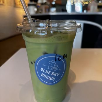Blue Sky Brews - Coconut Matcha - Coffee & Tea Near Me - Cleveland, Ohio
