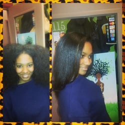 Back To Your Roots - Shampoo, blow dry, and flat iron
