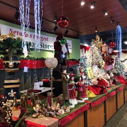 Backyard Oasis - We sure can use some more Patio Furniture Stores here in town. Fabulous Christmas decorations.