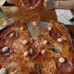 Hot mess pizza
