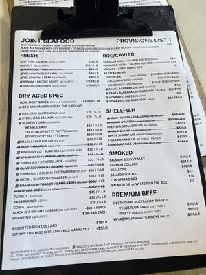 Menu photo 4 The Joint Seafood Los Angeles, CA
