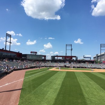 Impact Field - Bleacher view, right if the main entrance. Not a bad seat in the stadium. - Baseball Fields Near Me - Rosemont, Illinois
