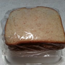 $2.50 Ham, Pepper & Onion Sandwich - 3 Stars - Tastes just like the deviled ham you had when you were 10, with a little pepper.