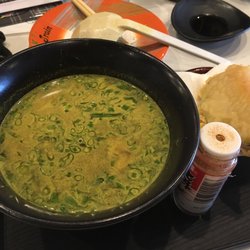 Sushi Train - Curry based udon with veggie tempura