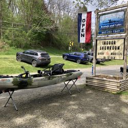Canoe & Kayak Rentals and Sales - Parking in front