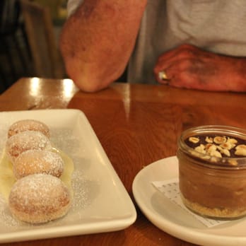 North Italia - Budino and italian donuts with a vanilla marscapone sauce. - Italian Near Me - Phoenix, Arizona North Italia - Budino and italian donuts with a vanilla marscapone sauce. - Italian Near Me - Phoenix, Arizona