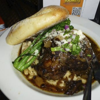 Toomey's - Lamb shank! A quality meal! - New American Near Me - Mammoth Lakes, California Toomey's - Lamb shank! A quality meal! - New American Near Me - Mammoth Lakes, California