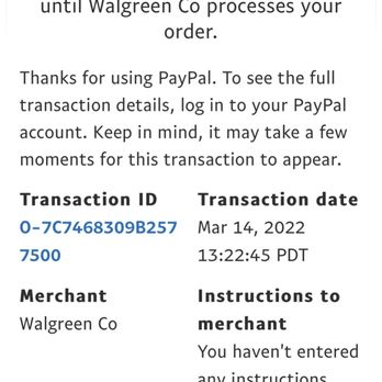 Walgreens - Showing PayPal was going to pay - Drugstores Near Me - Holland, Michigan Walgreens - Showing PayPal was going to pay - Drugstores Near Me - Holland, Michigan