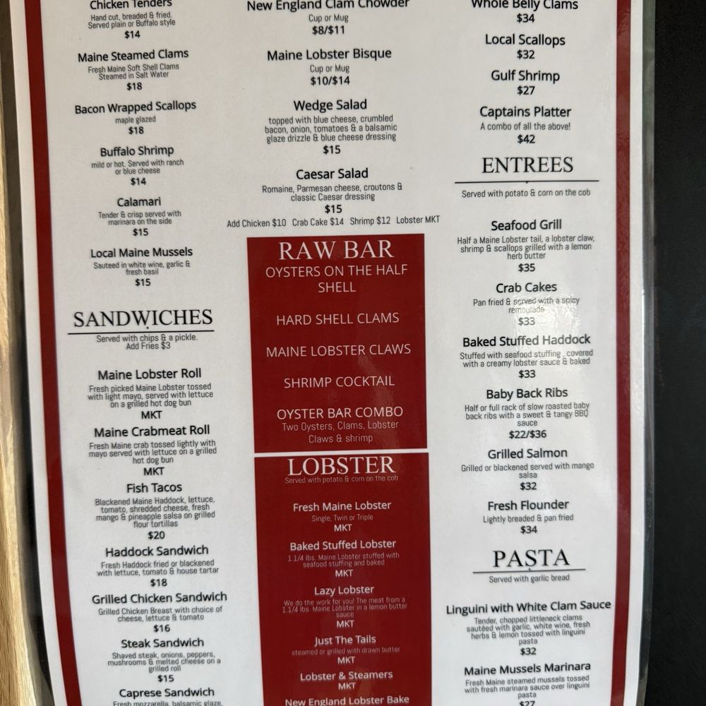 Tracy's Seafood - Menu pg 3 - Seafood Near Me - Sullivan, Maine Tracy's Seafood - Menu pg 3 - Seafood Near Me - Sullivan, Maine