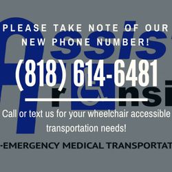 Assist Transit - New phone number