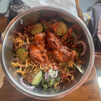 Painted Rooster - Carolina Crispy Chicken Salad - Chicken Wings Near Me - Charlotte, North Carolina