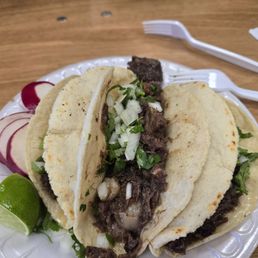 Beef Tongue Tacos