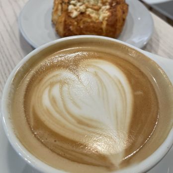 Gratitude Coffee Bar - Cappuccino, bacon and onion croissant. - Coffee & Tea Near Me - Concord, California Gratitude Coffee Bar - Cappuccino, bacon and onion croissant. - Coffee & Tea Near Me - Concord, California