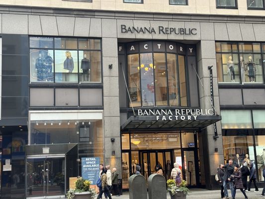 Banana Republic Factory Store by null