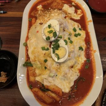 Q Bistro - Spicy Rice Cake w cheese - Korean Near Me - Las Vegas, Nevada