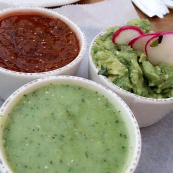 Bakersfield Mass Ave - Definitely recommend the salsas with guac! The guac is some of the best you'll get- nice and chunky. - Bars Near Me - Indianapolis, Indiana