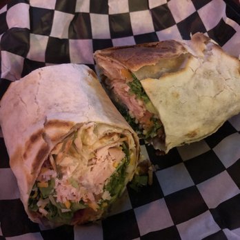 Bull Malarkey's - Turkey wrap/side salad was my side and it was amazing! - American Near Me - Henrietta, Texas