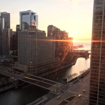 Hyatt Regency Chicago - View from hotel room - Hotels Near Me - Chicago, Illinois