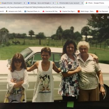 Ortona Cemetery - Thelma L. Cook with her Granddaughter Jennifer Cook Babin, and her Great Grandchildren Christopher and Emily Babin. - Funeral Services & Cemeteries Near Me - Moore Haven, Florida