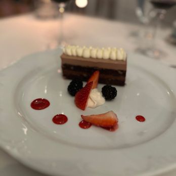 Pierre's - Brownie. Good but very rich! - French Near Me - Islamorada, Florida