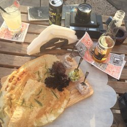 Sunset Drink Food
