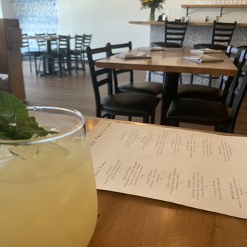 Mesa Provisions - Lavender lemonade - New American Near Me - Albuquerque, New Mexico