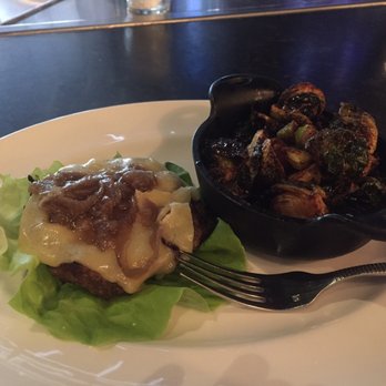 Corner Restaurant - $18 burger and Pancetta Brussels Sprouts.  Don't bother, pay $5 at the Burger Bar instead. - Bars Near Me - Austin, Texas