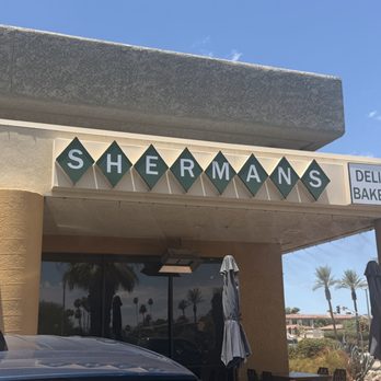 Sherman's Deli & Bakery - Front of restaurant - Bakeries Near Me - Palm Desert, California Sherman's Deli & Bakery - Front of restaurant - Bakeries Near Me - Palm Desert, California