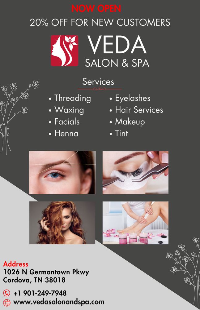 Veda Salon & Spa Logo