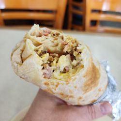 Taqueria La Bamba - Breakfast Burritos with Chorizo