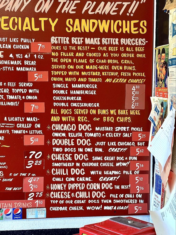 Food from Original Joey's Place