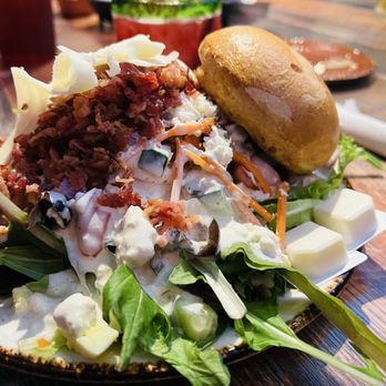 Cactus Jacks - Massive salad - Sports Bars Near Me - Baytown, Texas