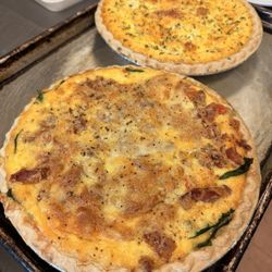The Art of Coffee - Homemade quiche