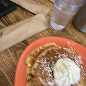 Toasted Rooster Cafe - Banana Walnut Pancake - Breakfast & Brunch Near Me - Sacramento, California