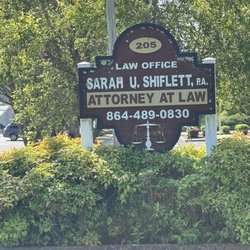 Shiflett Sarah U PA - Law office sign.