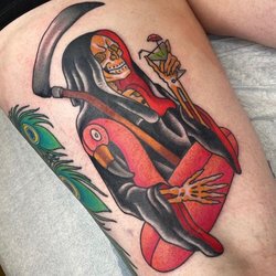 Black Hive Tattoo